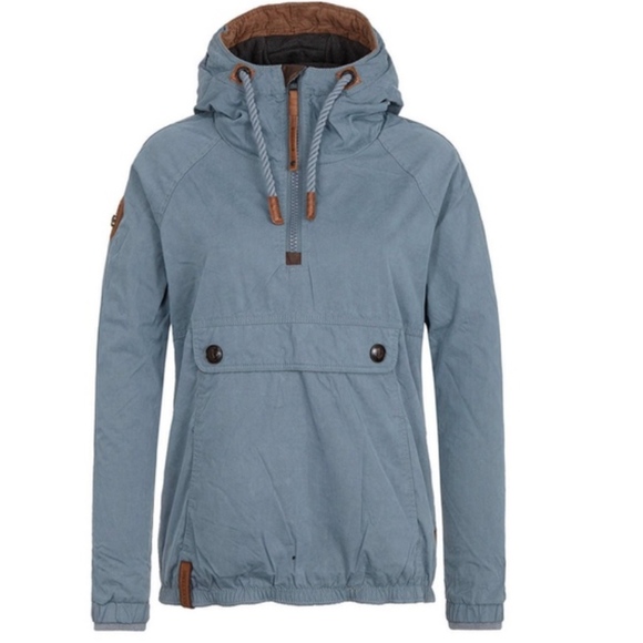 Naketano half zip anorak jacket NWT Naketano half zip anorak jacket NWT